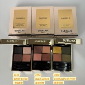 💹55✍️专柜版本
Guerlain娇兰2025秋季限定鎏金四色眼影
#131 BIRDY BEIGE 飞鸟迷咖
#258 WILD NUDES 金棕大地
#870 EMERALD FEATHER 翡翠羽衣