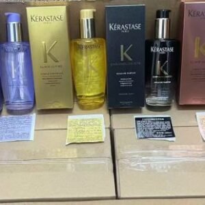 💹60✍️明通版本
卡诗精油护发精油100ml，四色：黑色/金色/粉色/紫色
明通版本 对版质量 不漏液
配中文标 一件96支 现货供应