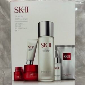 💹340✍️明通版本
SK2韩流美肌七件套.包含:神仙水230ml➕滋润面霜80g➕洗面奶20ml➕清盈露30ml➕面霜15ml➕面膜1片➕眼霜2.5ml.最新日期.市场独家质量.非流通货.供平台.配手提袋.可配中文标.需要下单备注!
