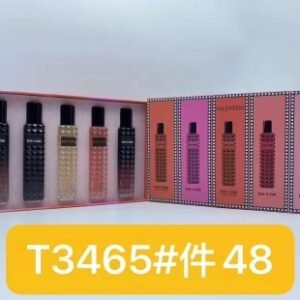 💹55✍️普通版本
T3465华伦天奴明星随行香五件套！内含：15ml*5带喷头。打12，件48。
