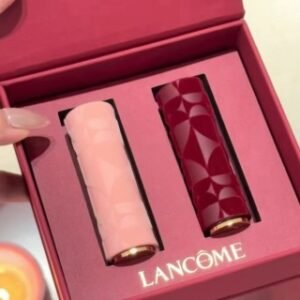💹85✍️专柜版本
26新款七夕限定款 兰蔻双面绝色口红两件套礼盒装！内含色号：296，375。