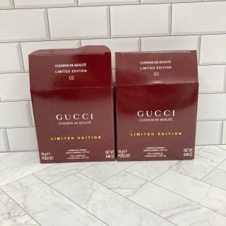 💹42✍️专柜版本
古驰25年圣诞限量版安可拉红气垫14g
02象牙白色 03自然亮白色
打12 件216 批号5238