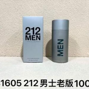💹65✍️专柜版本
卡罗琳娜 212银瓶
341605  212男士新版100ml
341605  212男士老版100ml