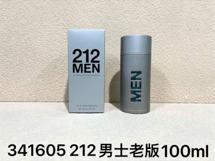 💹65✍️专柜版本
卡罗琳娜 212银瓶
341605 212男士新版100ml
341605 212男士老版100ml