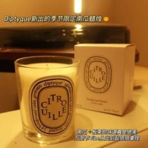 💹50✍️专柜版本
新味 蒂普提克 香薰蜡烛190g，限定南瓜，柏树。