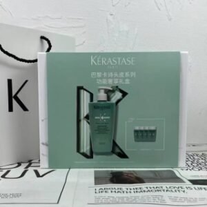 💹75✍️专柜版本
卡诗绿色双重五件套！内含：卡诗双重洗发水500ML*1，卡诗双重洗发水80ML*4。