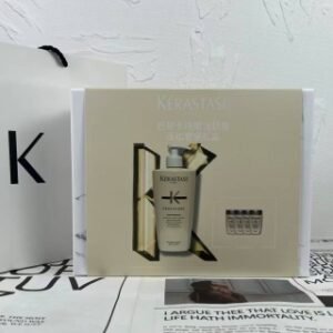 💹75✍️专柜版本
卡诗白金丰盈五件套！内含：卡诗白金洗发水500ML*1，卡诗白金洗发水80ML*4。