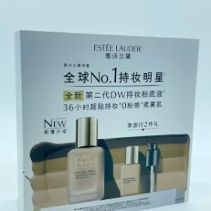 💹85✍️明通版本
雅诗兰黛dw粉底液1+1套装26版!内含:DW粉底液1W1#30ml,DW粉底液1W1#15ml,DW粉底液专用泵头1支。